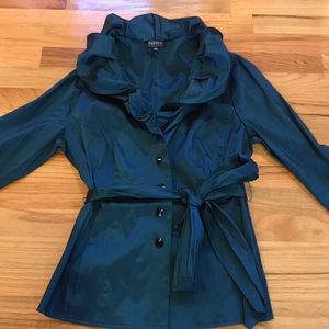 Adrianna Papell Teal dark blue Evening blouse XL